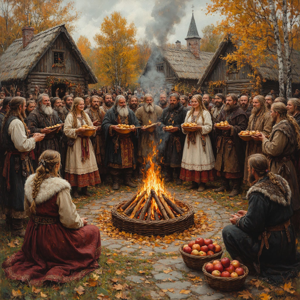 Праздник осенние деды